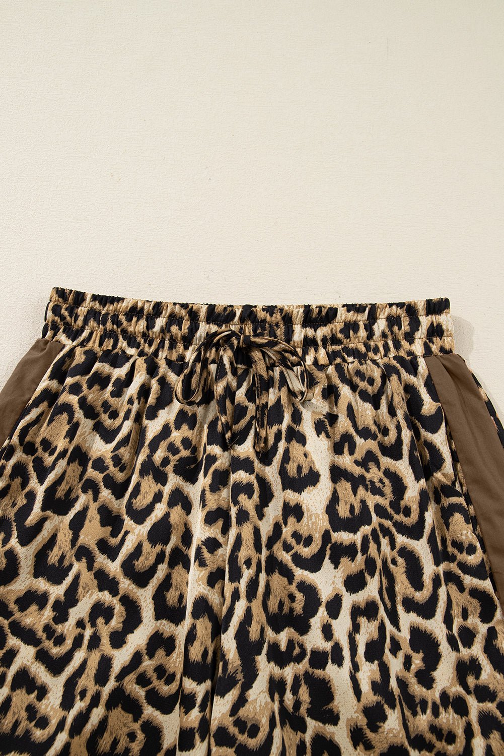Leopard Collared 3/4 Sleeve Shirt and Pants Set - Rooted & Reckless Co.