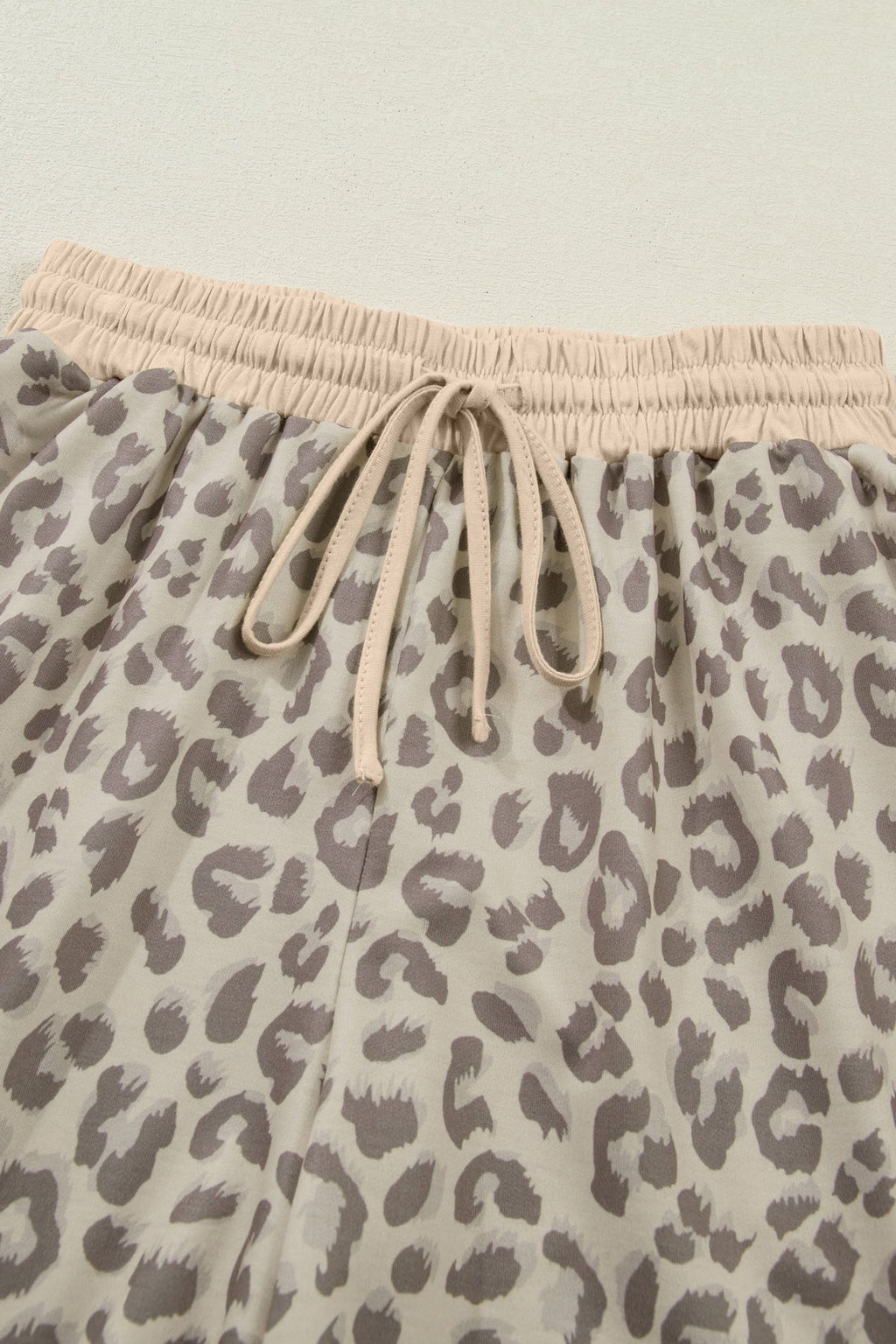 Leopard Collared V-Neck Top & Shorts Set - Rooted & Reckless Co.