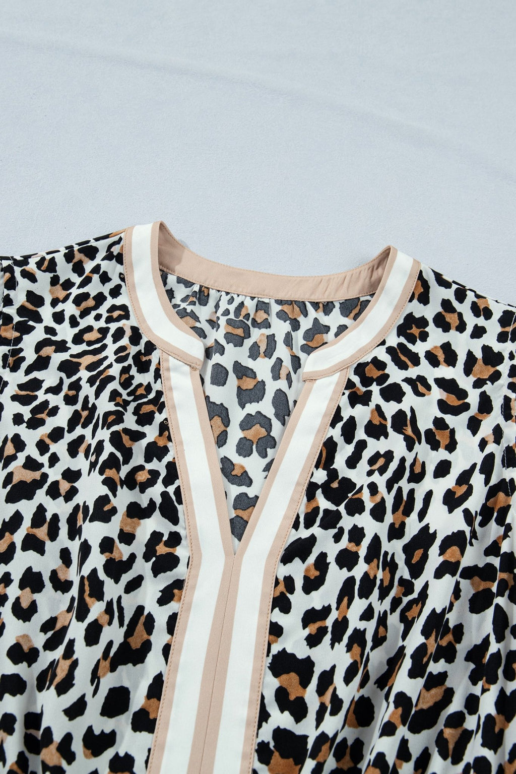 Leopard Colorblock Sleeveless Midi Dress - Rooted & Reckless Co.