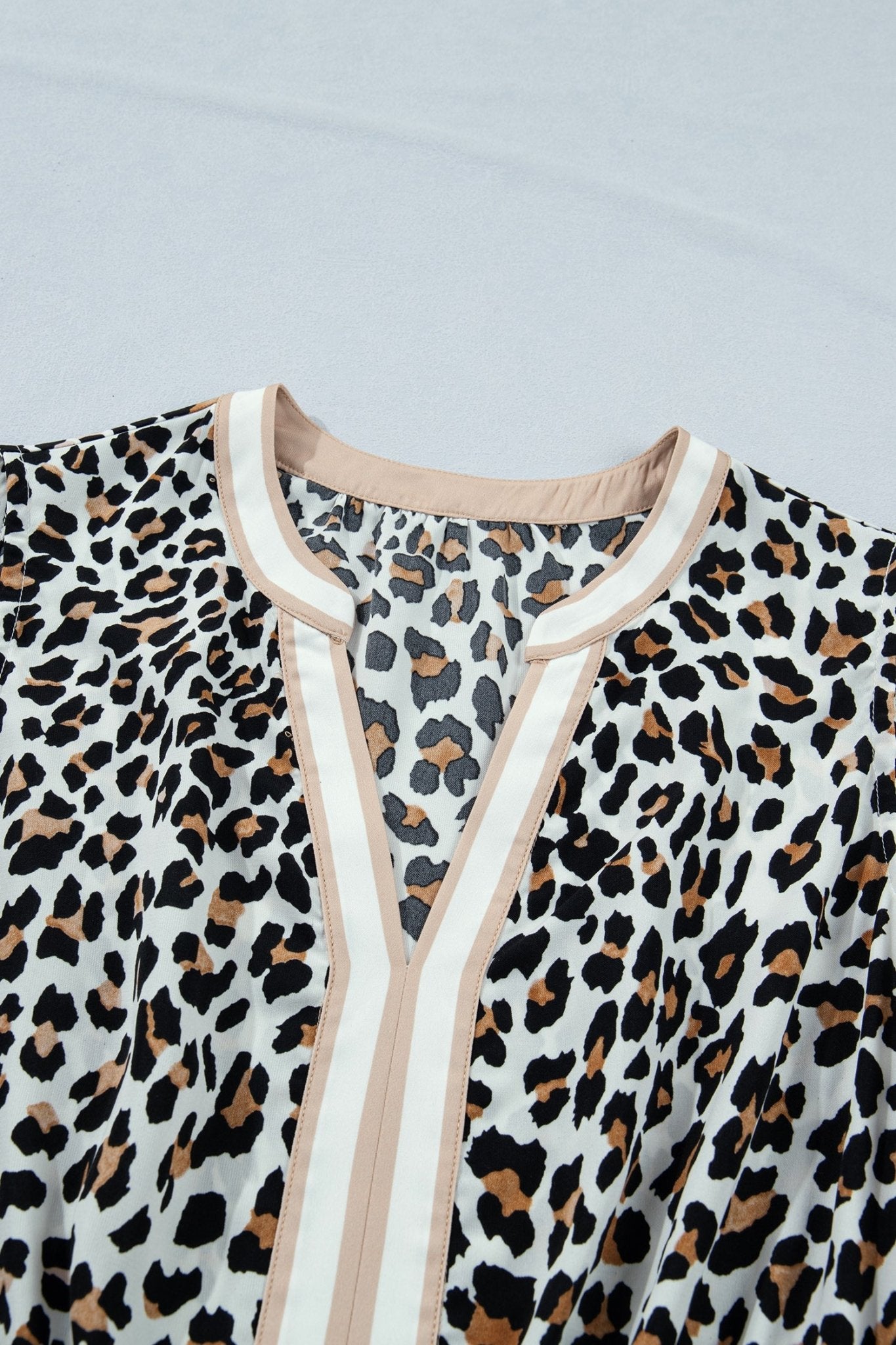Leopard Colorblock Sleeveless Midi Dress - Rooted & Reckless Co.