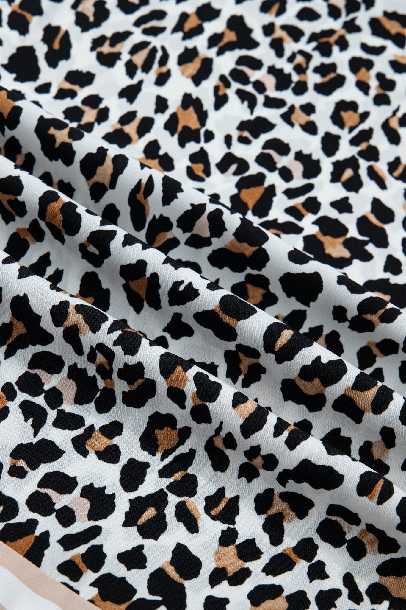 Leopard Colorblock Sleeveless Midi Dress - Rooted & Reckless Co.