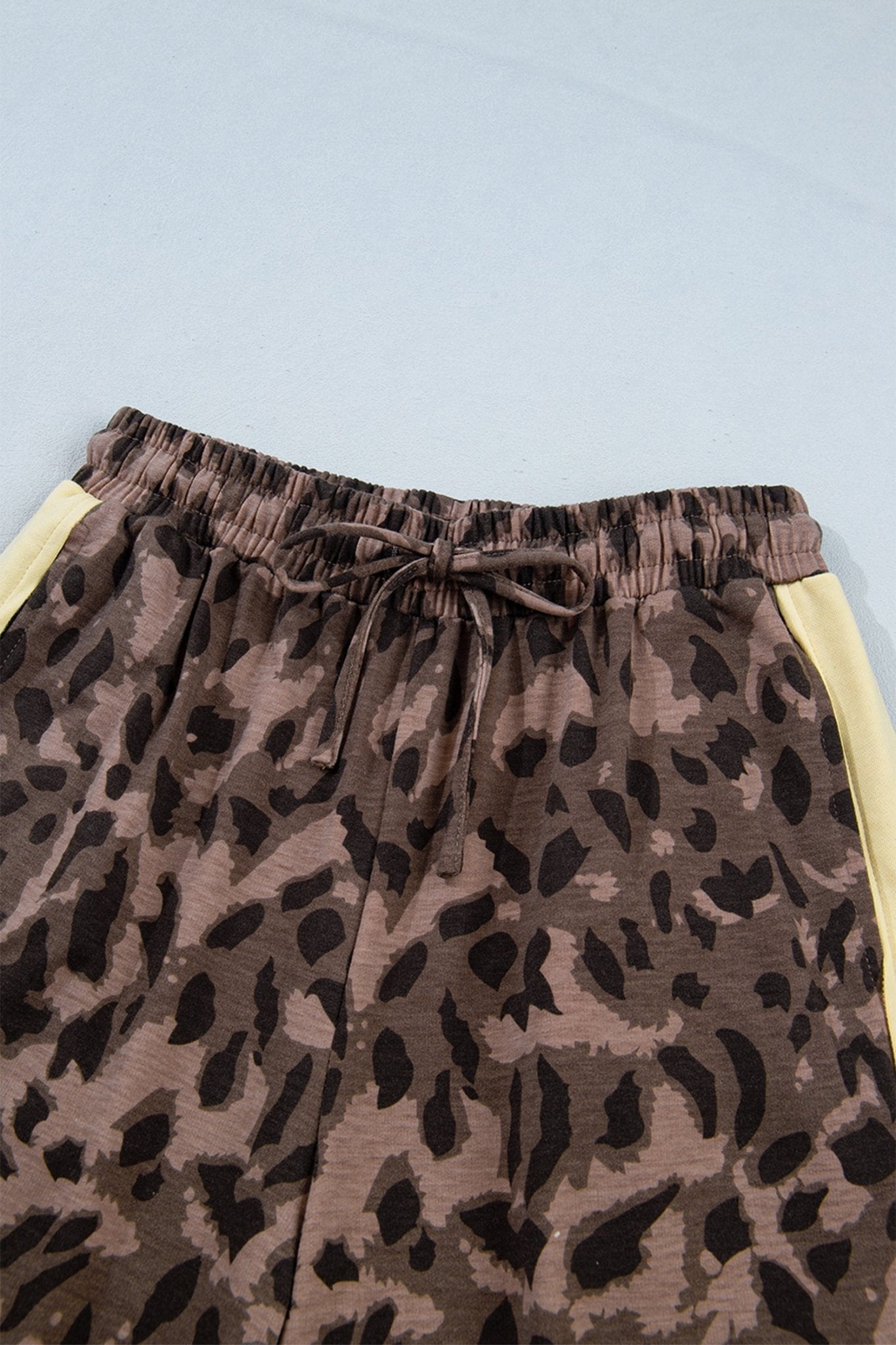 Leopard Colorblock Top & Wide Leg Pants Set - Rooted & Reckless Co.
