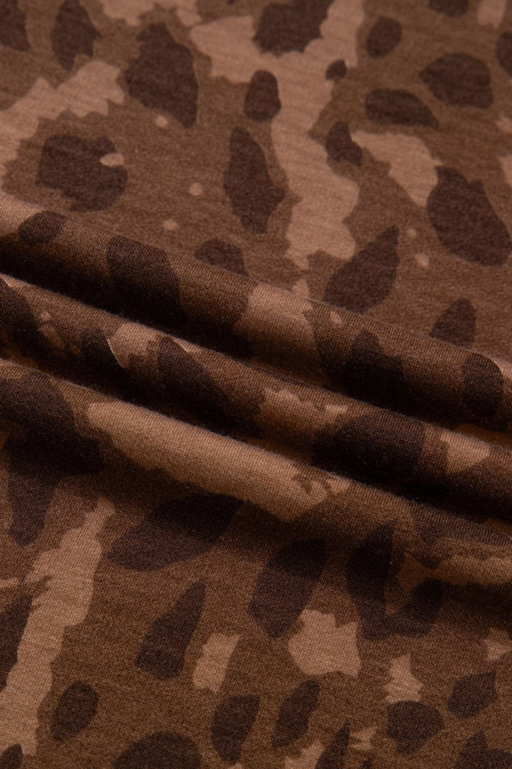 Leopard Contrast Stripe Tee & Shorts Set - Rooted & Reckless Co.