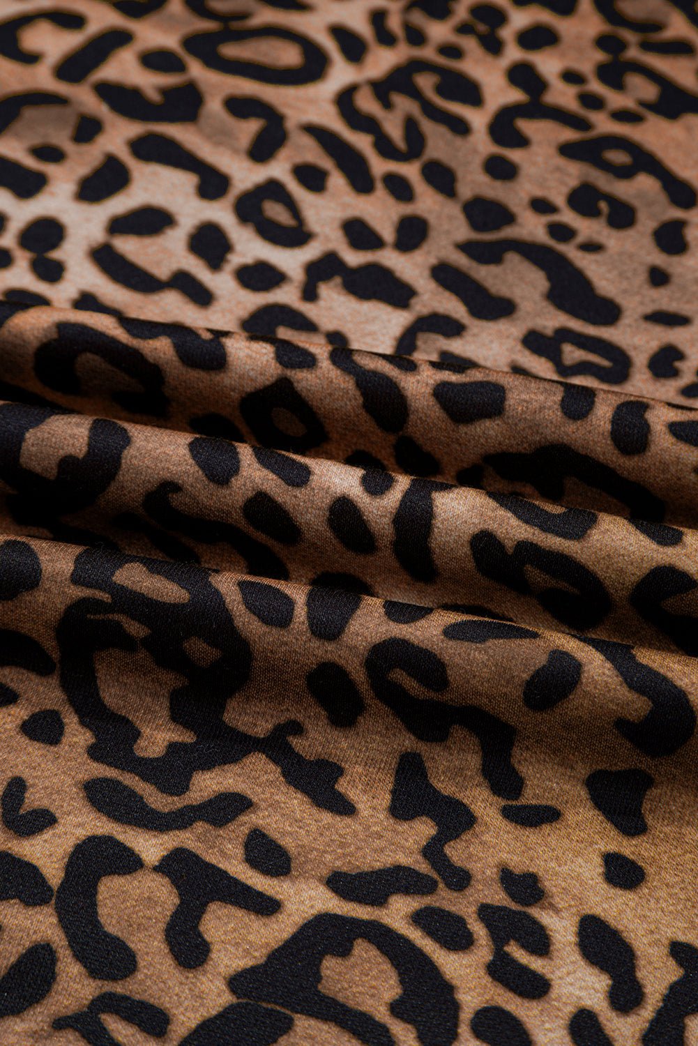 Leopard Contrast Trim Top and Pants Set - Rooted & Reckless Co.