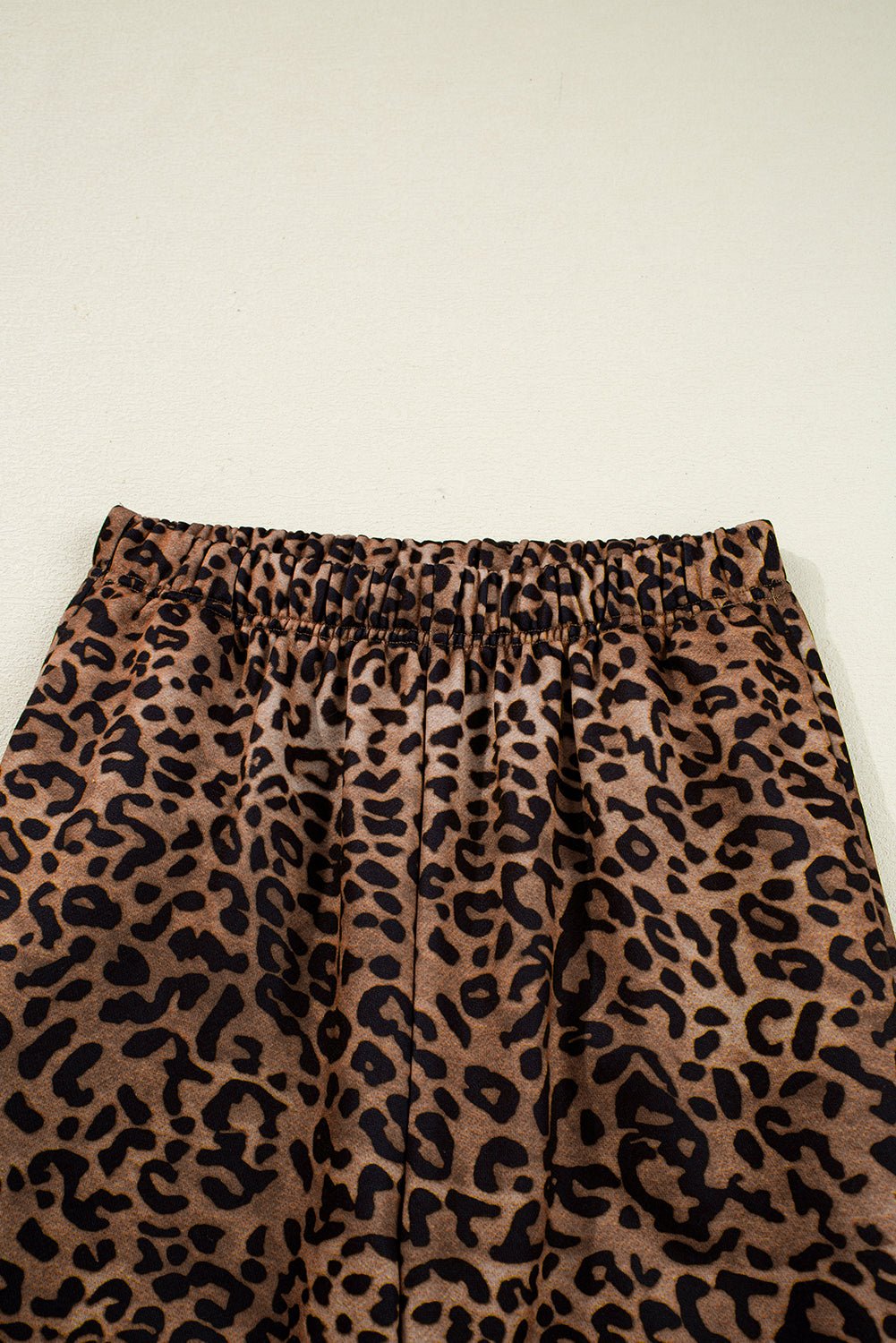 Leopard Contrast Trim Top and Pants Set - Rooted & Reckless Co.