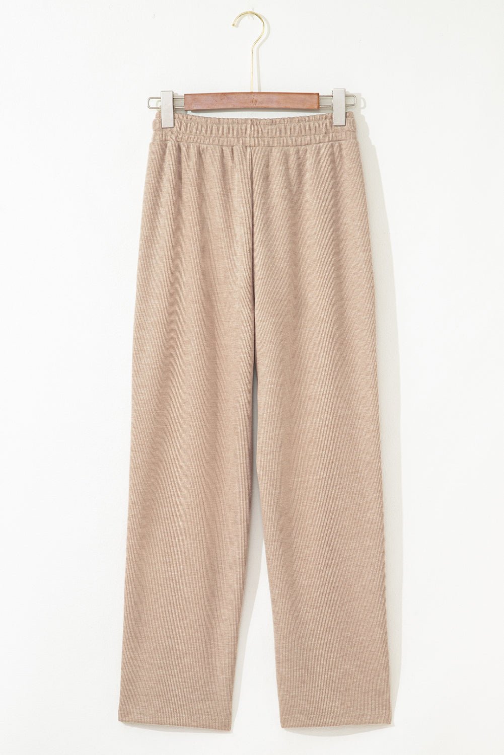 Leopard Corduroy Drawstring High Waist Pants - Rooted & Reckless Co.