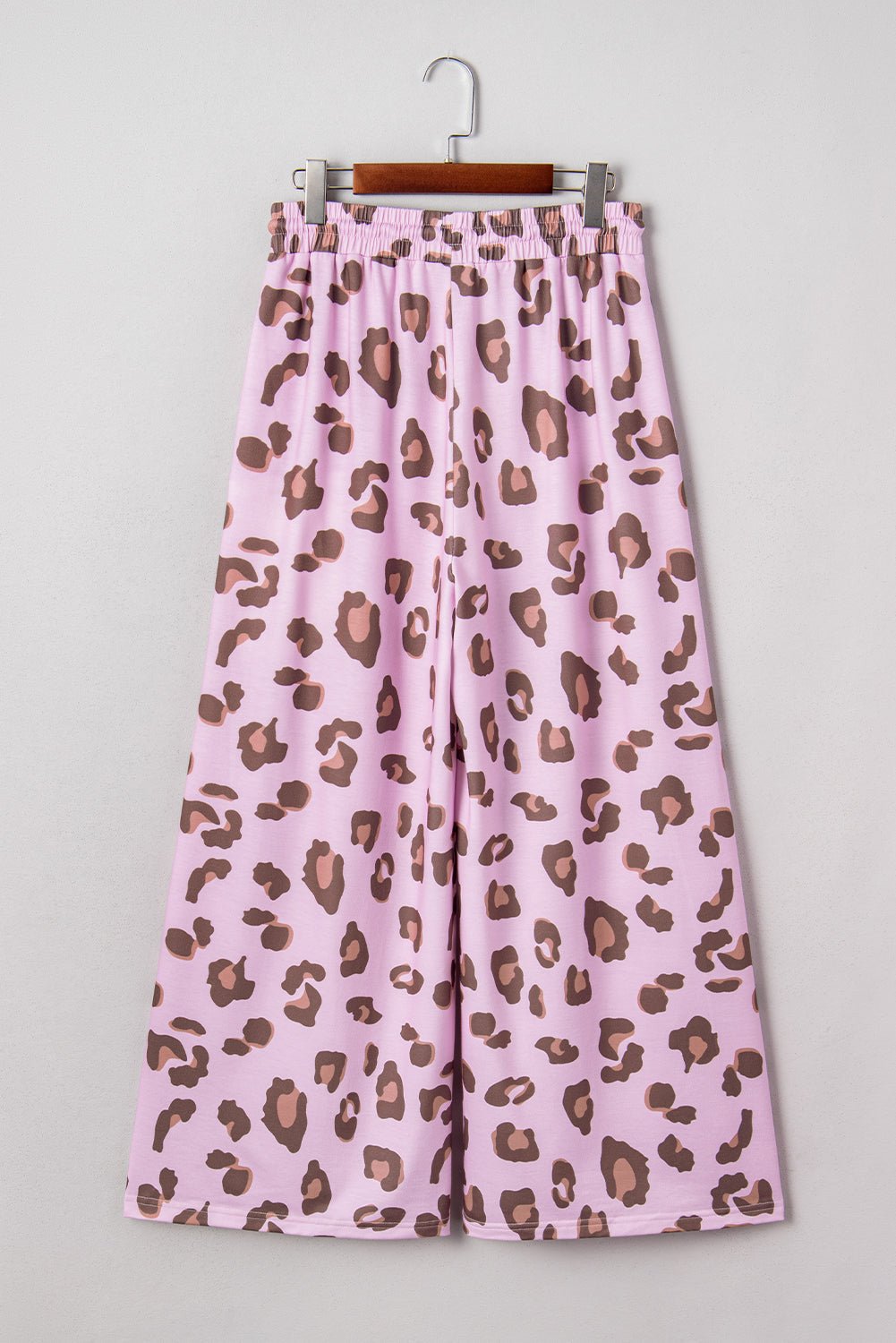 Leopard Drawstring High Waist Pocketed Pants - Rooted & Reckless Co.
