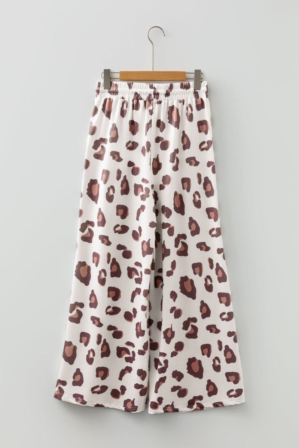 Leopard Drawstring High Waist Pocketed Pants - Rooted & Reckless Co.