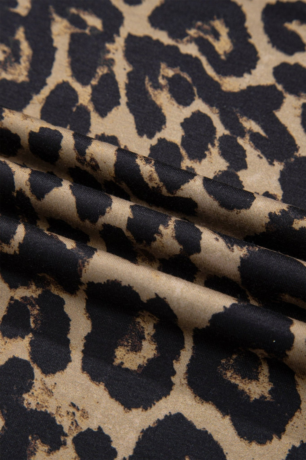Leopard & Floral Square Neck Long Sleeve T-Shirt - Rooted & Reckless Co.