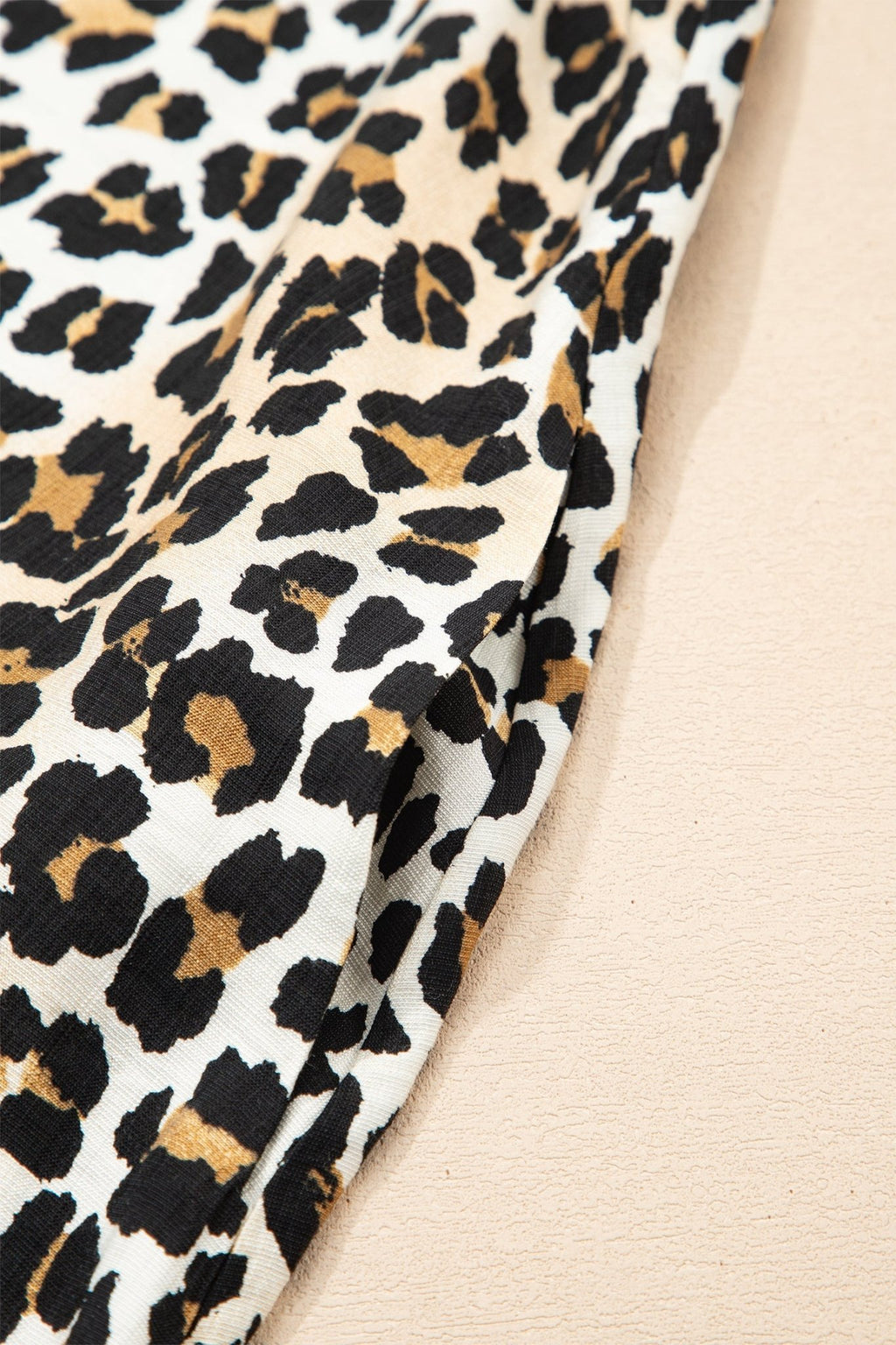 Leopard Half Buttoned Short Sleeve Mini Dress - Rooted & Reckless Co.