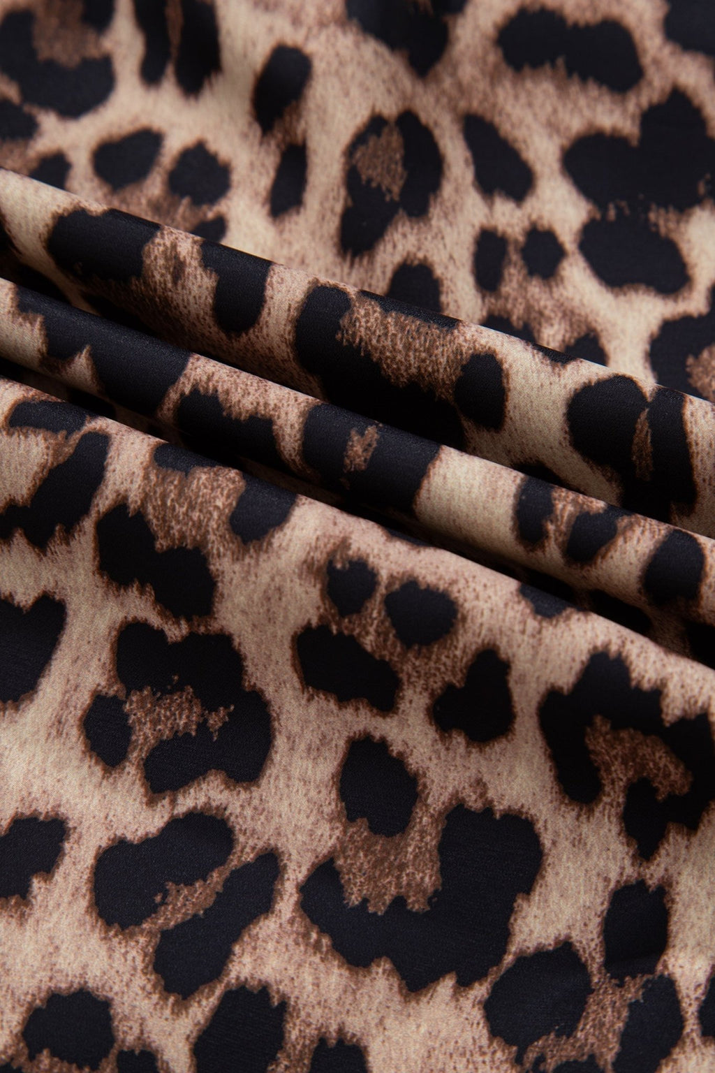 Leopard Lace Trim Short Sleeve Buttoned Shirt - Rooted & Reckless Co.