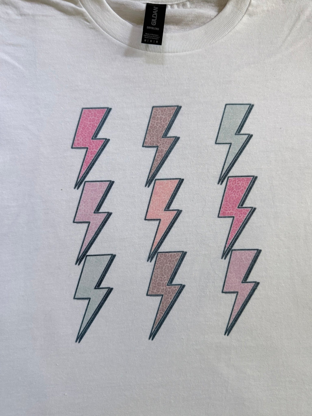 Leopard Lightning Sublimination Tee - Rooted & Reckless Co.