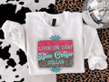Leopard livin on a blue collar dollar Tee or Sweatshirt - Rooted & Reckless Co.