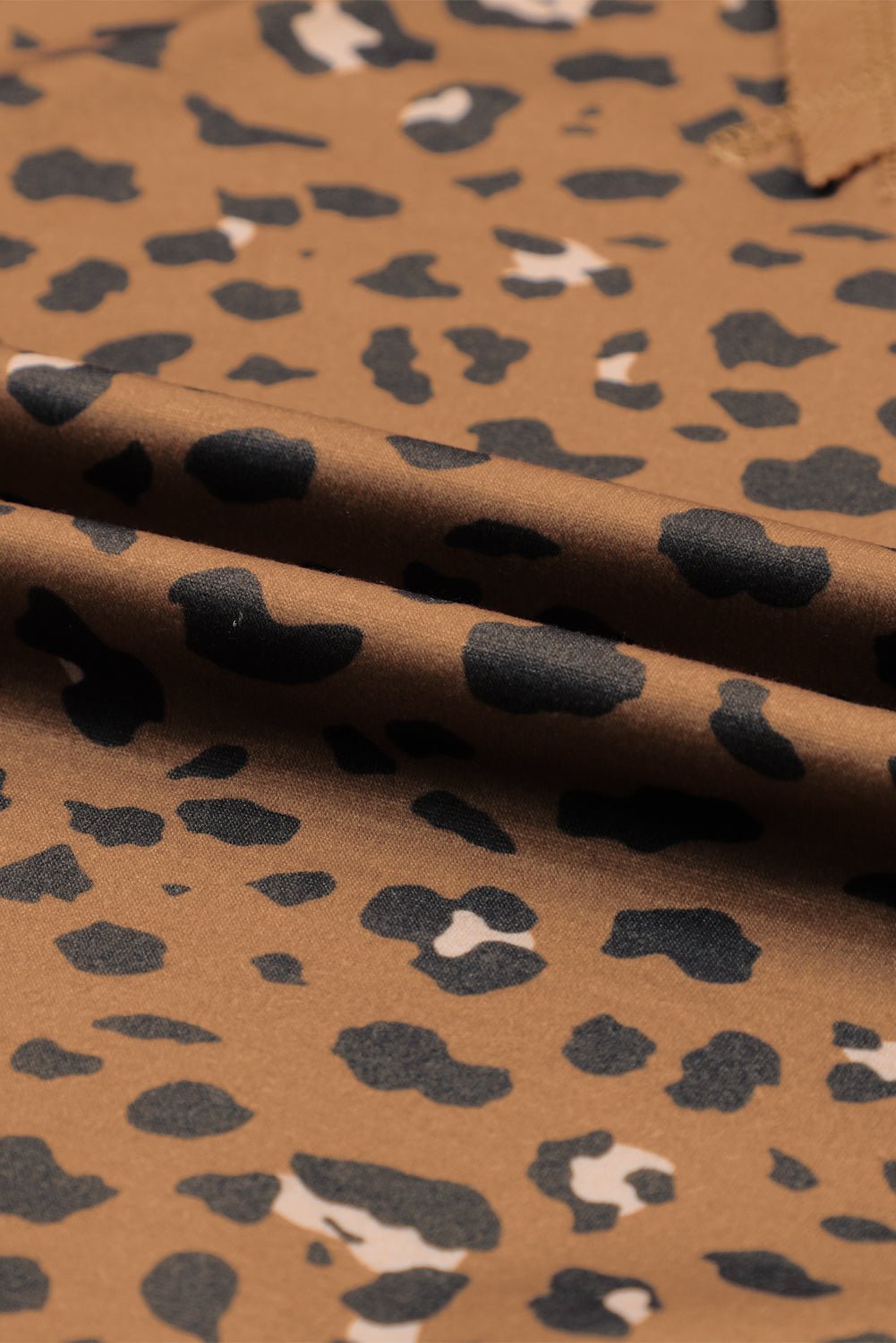 Leopard Long Sleeve Drawstring Hoodie - Rooted & Reckless Co.