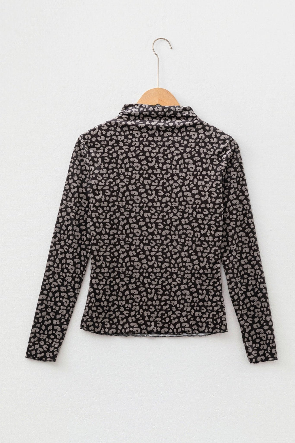 Leopard Long Sleeve Pullover Western Style Top - Rooted & Reckless Co.
