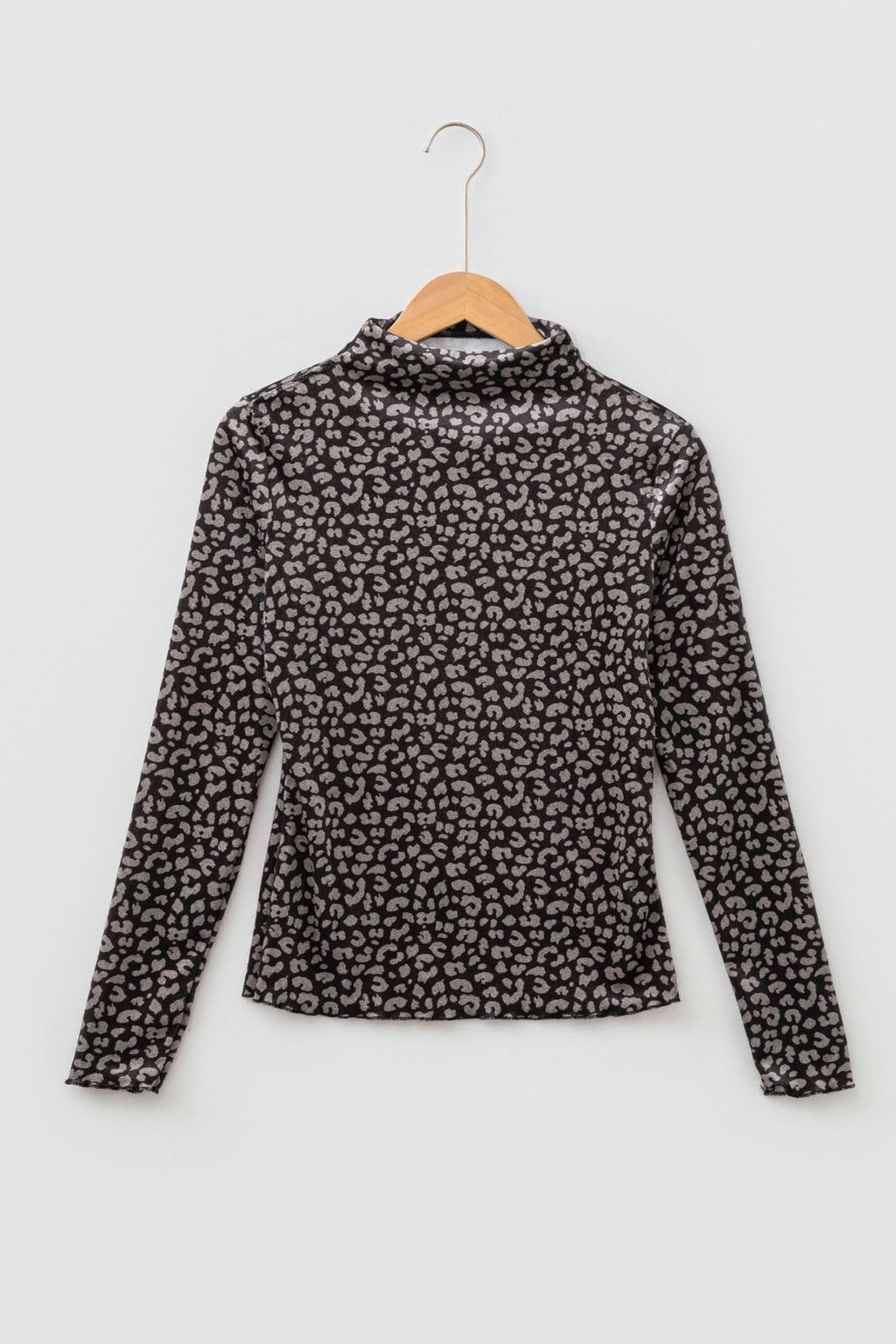 Leopard Long Sleeve Pullover Western Style Top - Rooted & Reckless Co.