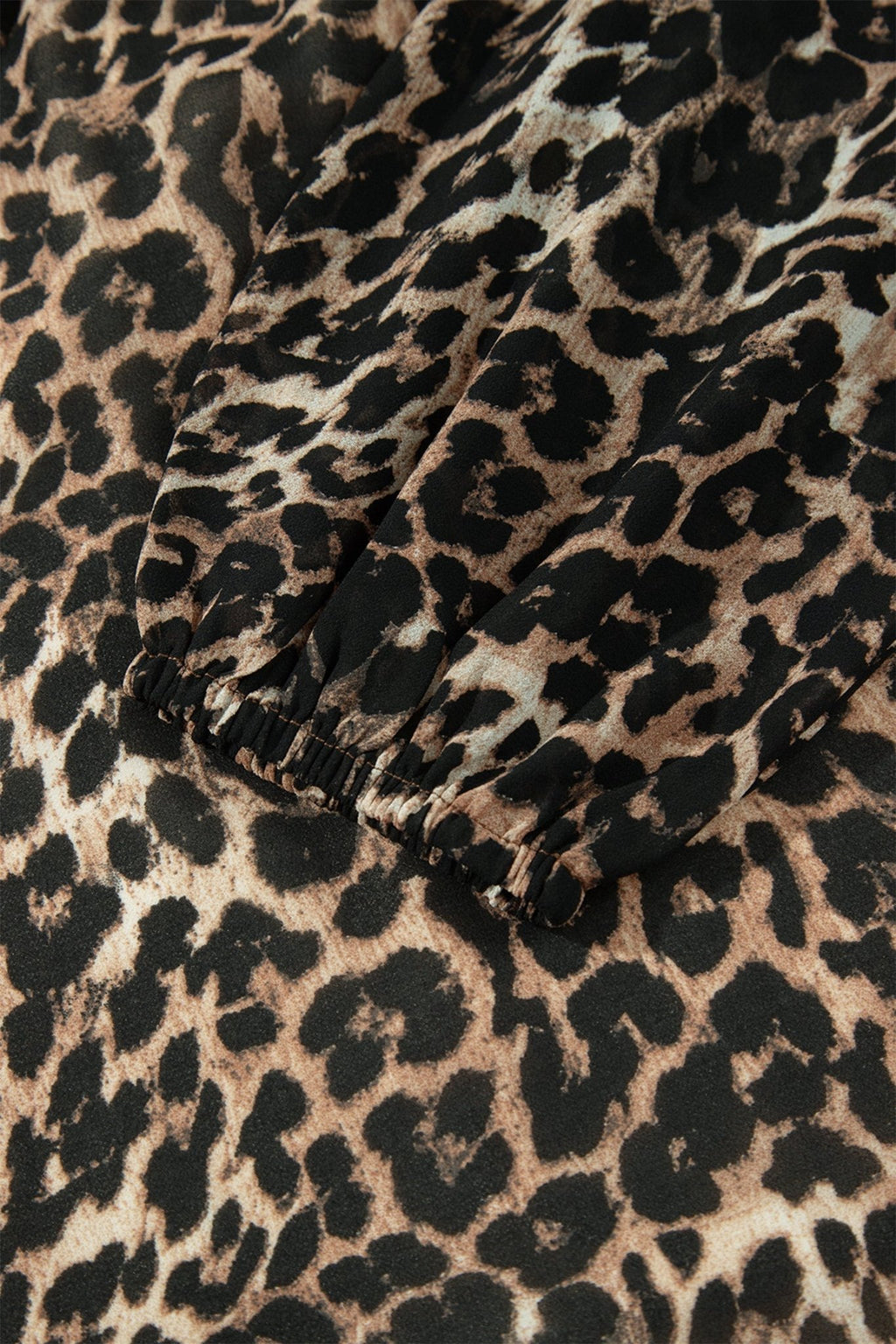 Leopard Long Sleeve Shift Mini Dress - Rooted & Reckless Co.