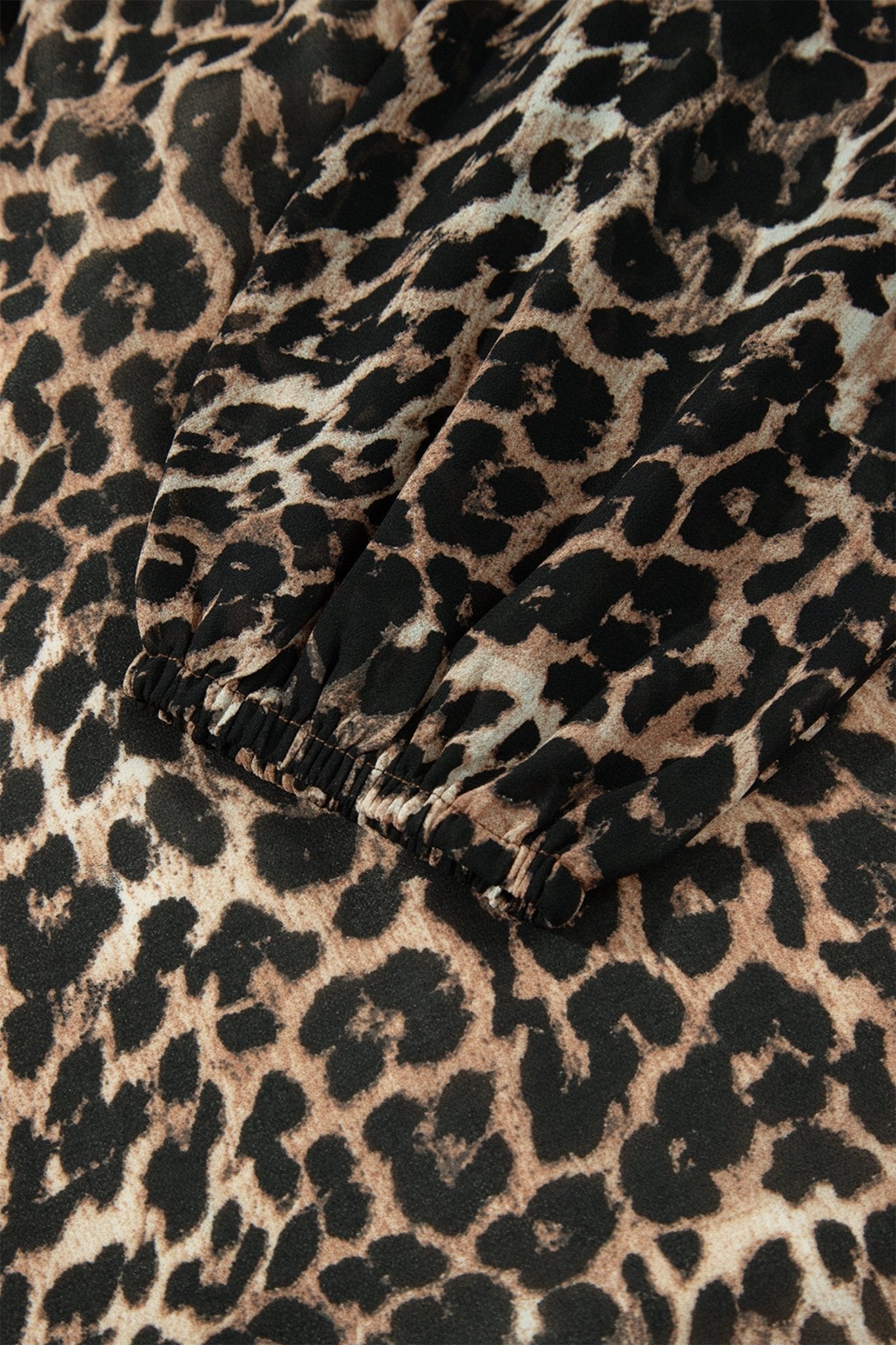 Leopard Long Sleeve Shift Mini Dress - Rooted & Reckless Co.