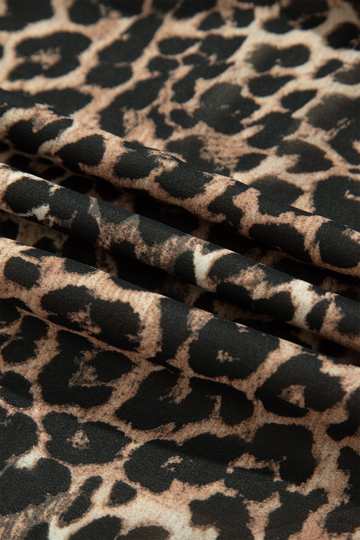 Leopard Long Sleeve Shift Mini Dress - Rooted & Reckless Co.