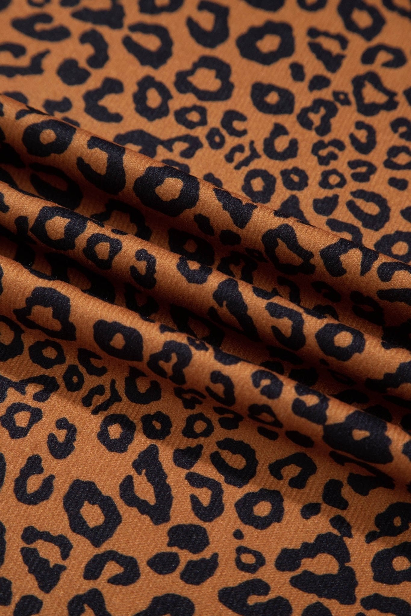 Leopard Long Sleeve Top & Drawstring Pants Set - Rooted & Reckless Co.