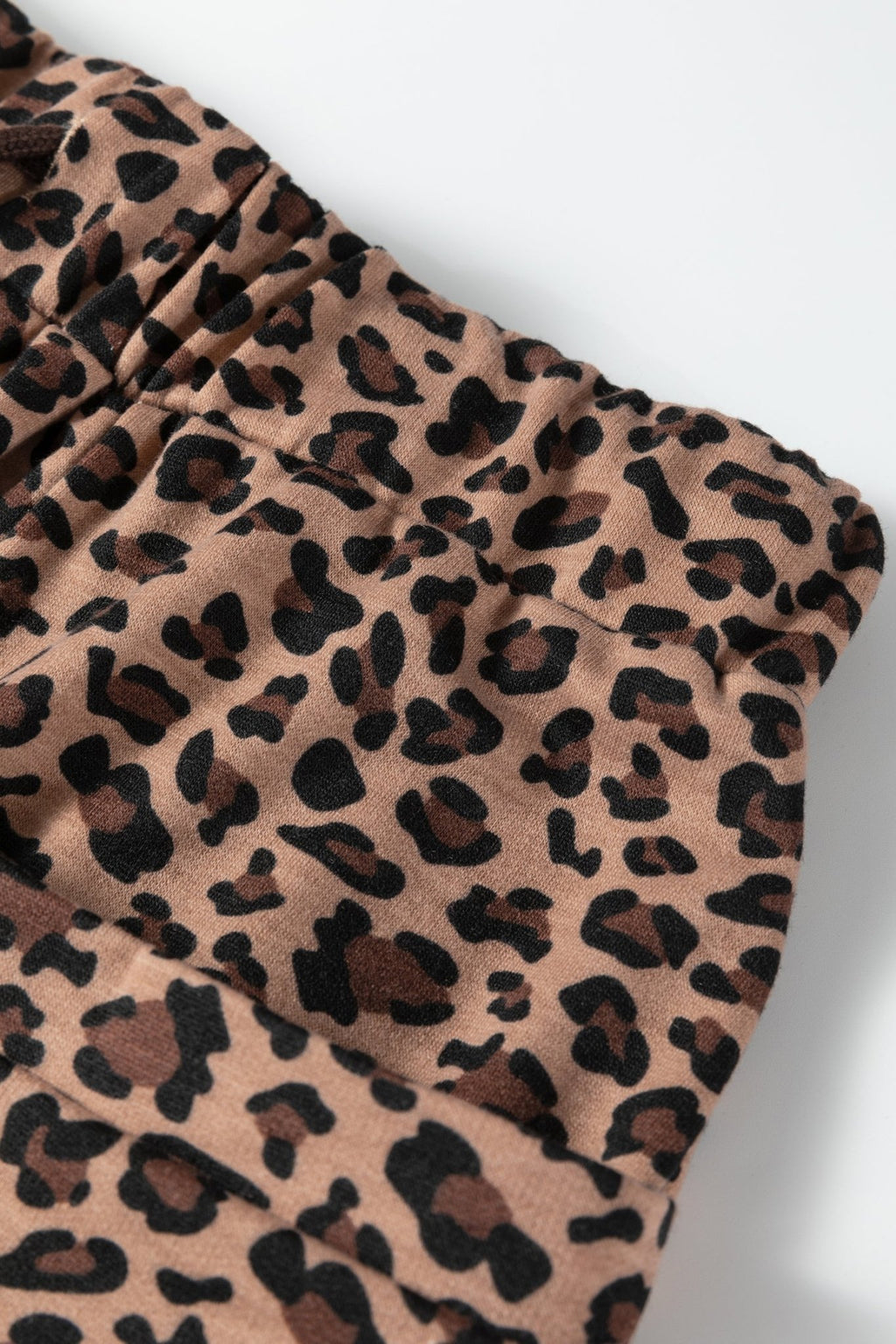 Leopard Loose Tee & Drawstring Waist Pants Set - Rooted & Reckless Co.
