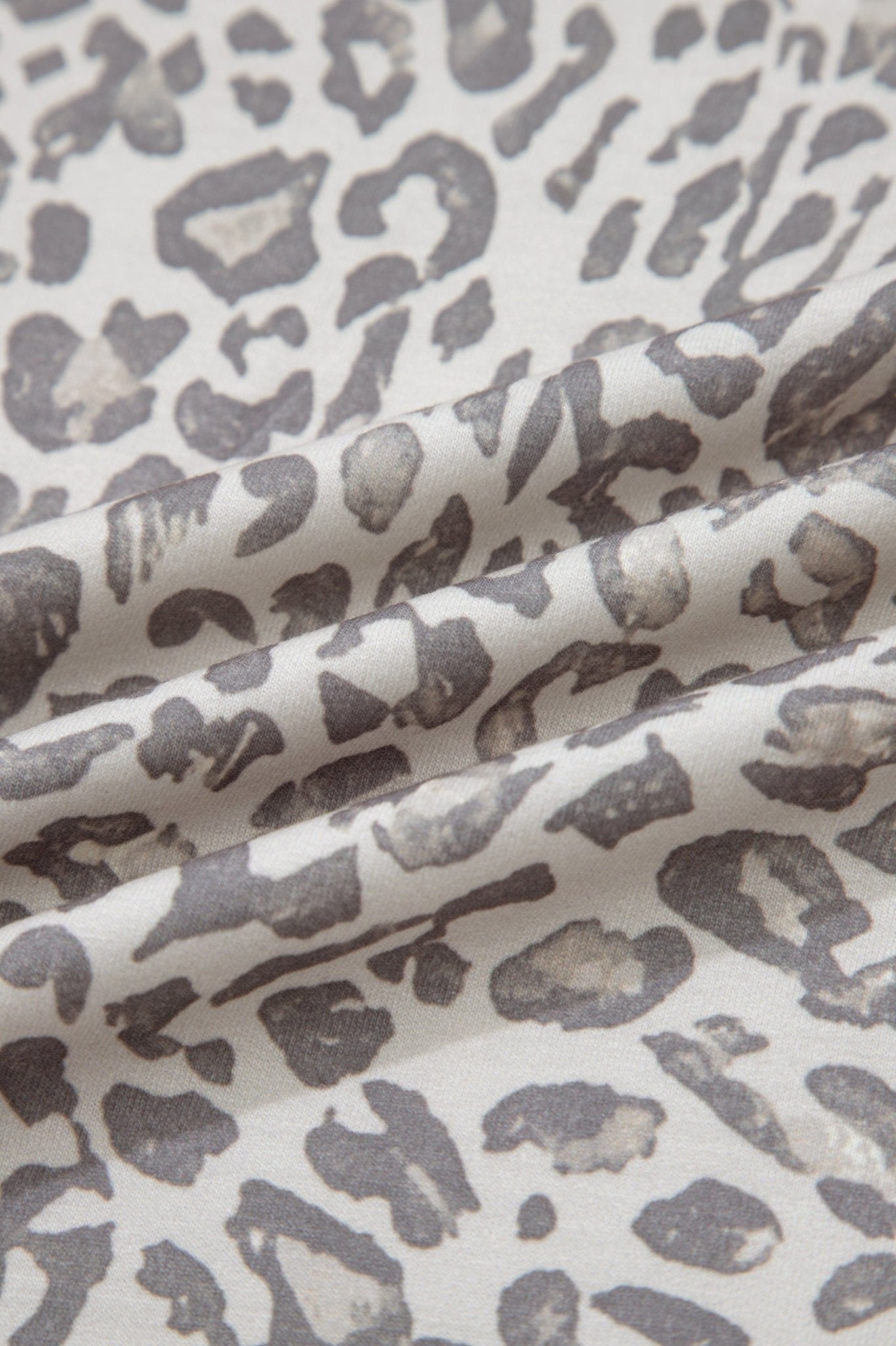 Leopard Patchwork Crew Neck Sweatshirt - Rooted & Reckless Co.
