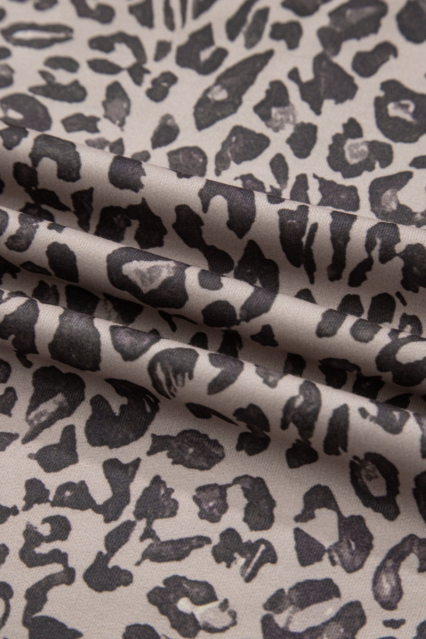Leopard Patchwork Crew Neck Sweatshirt - Rooted & Reckless Co.