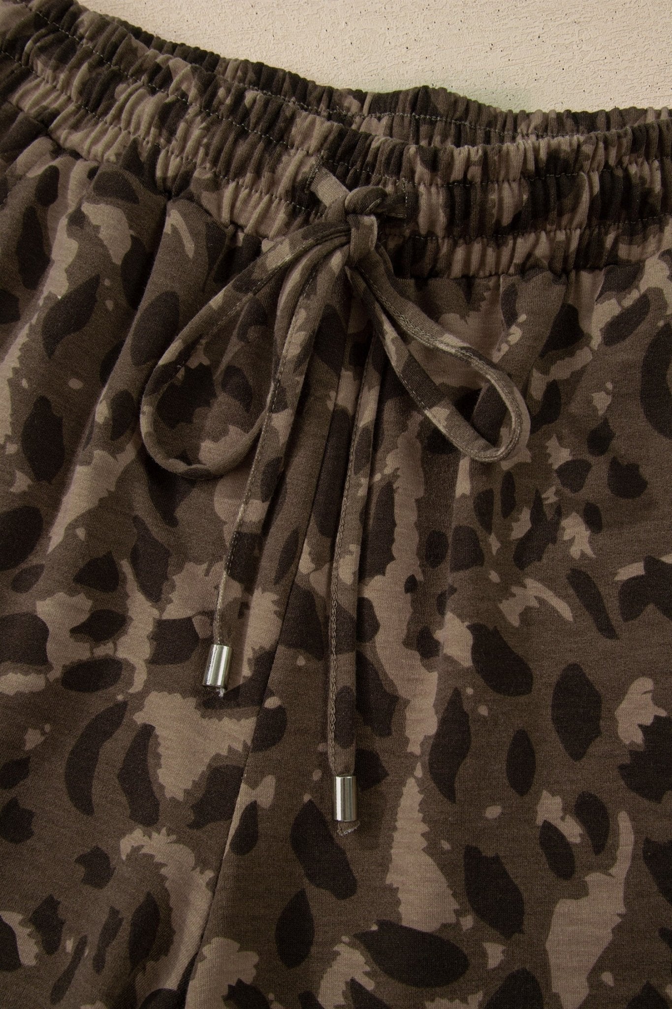 Leopard Patchwork Pullover and Drawstring Pant Set - Rooted & Reckless Co.