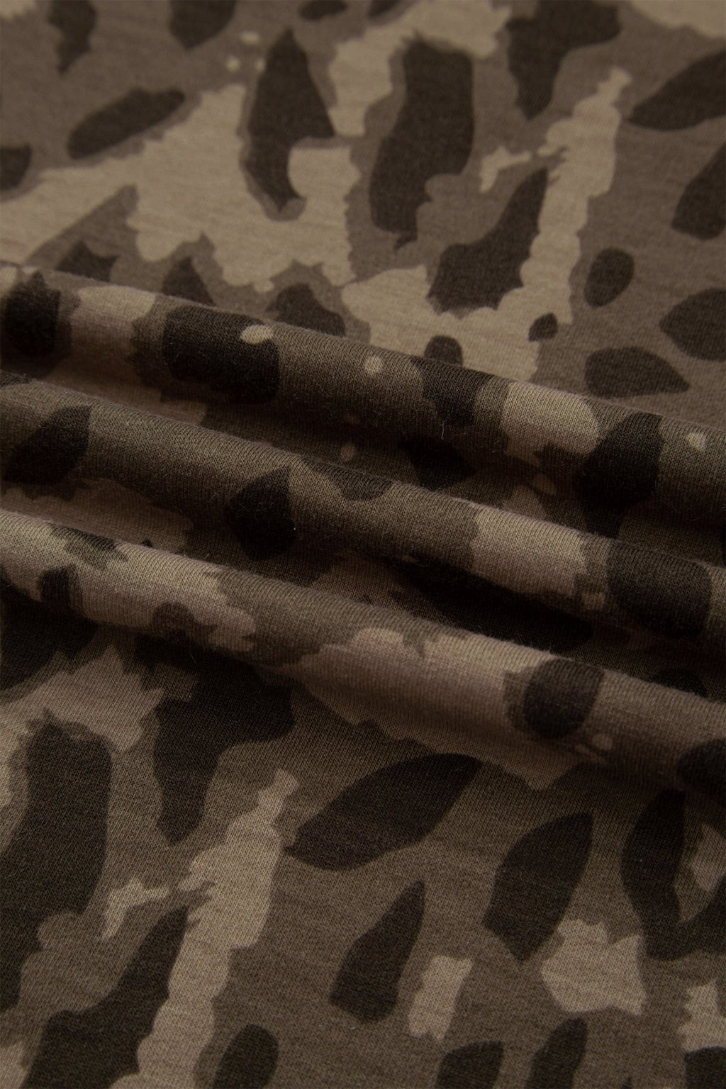 Leopard Patchwork Pullover and Drawstring Pant Set - Rooted & Reckless Co.