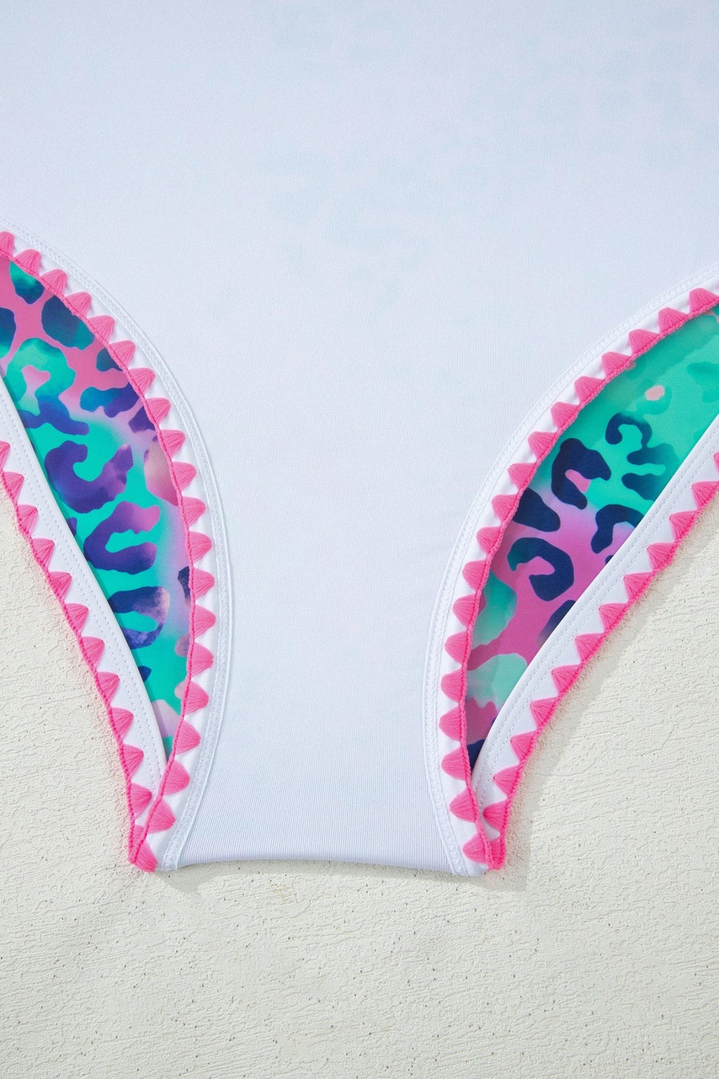 Leopard Ricrac High Waist Bikini Swim Set - Rooted & Reckless Co.
