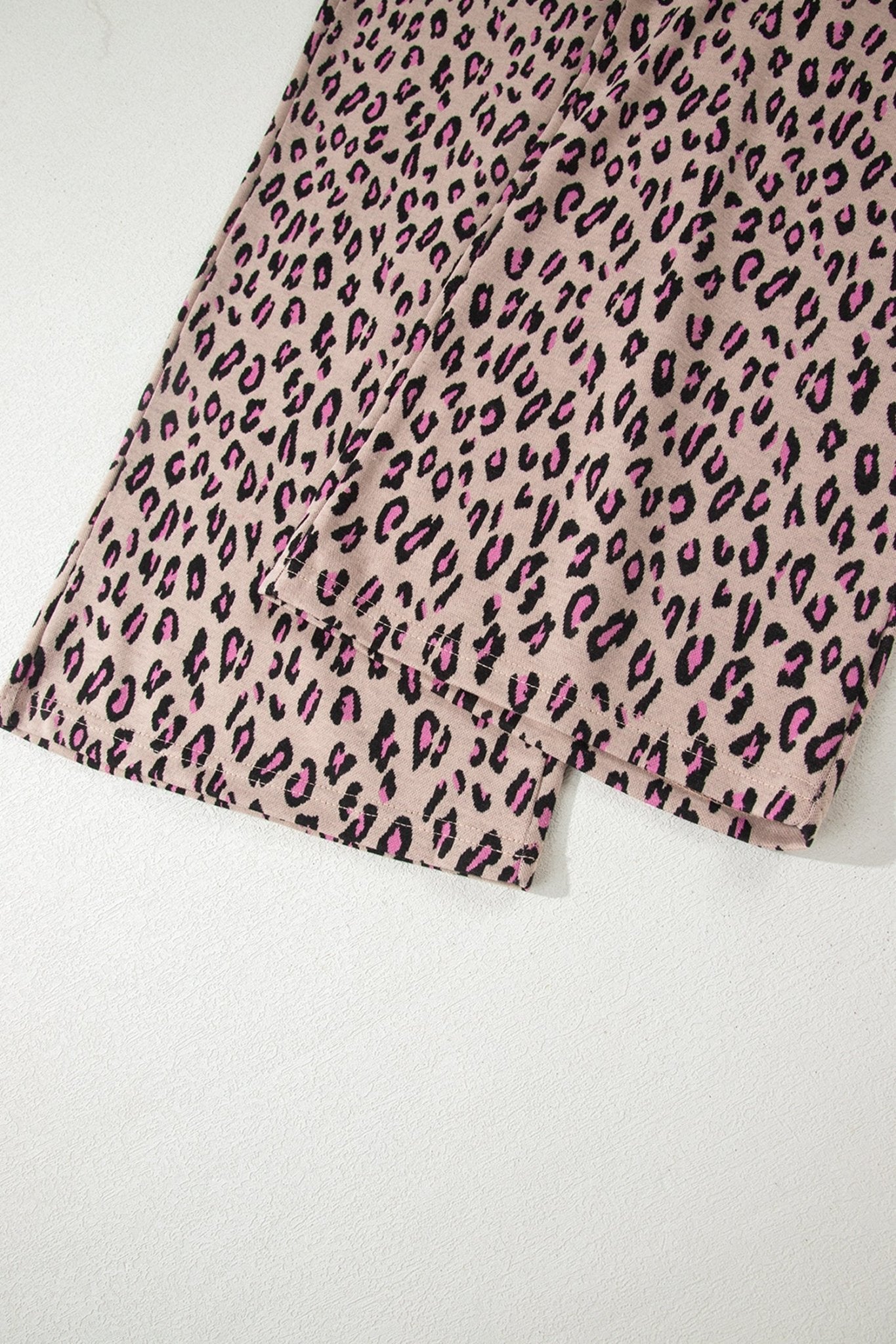 Leopard Short Sleeve Tee & Pants Set - Rooted & Reckless Co.