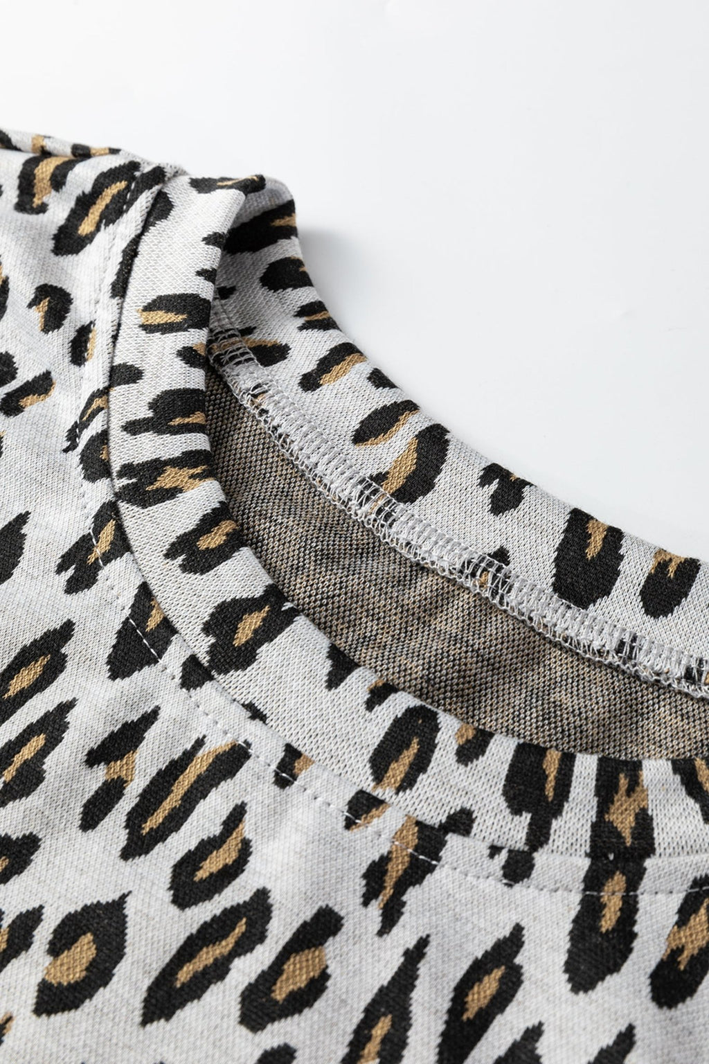 Leopard Short Sleeve Tee & Pants Set - Rooted & Reckless Co.