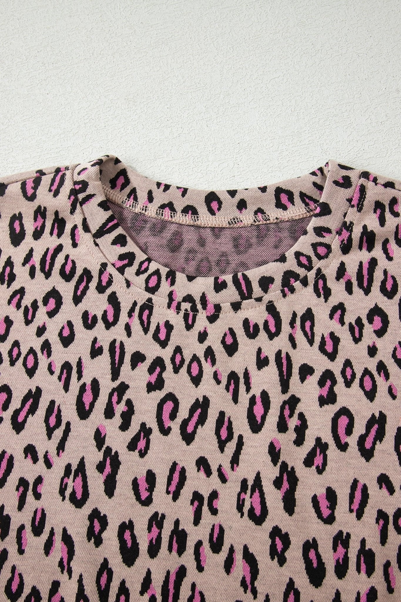 Leopard Short Sleeve Tee & Pants Set - Rooted & Reckless Co.