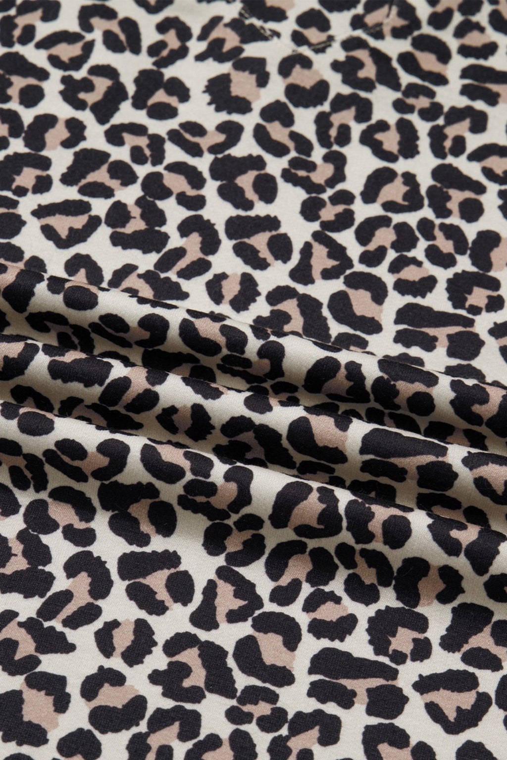 Leopard Stripe Patchwork Zip Collar Mini Dress - Rooted & Reckless Co.