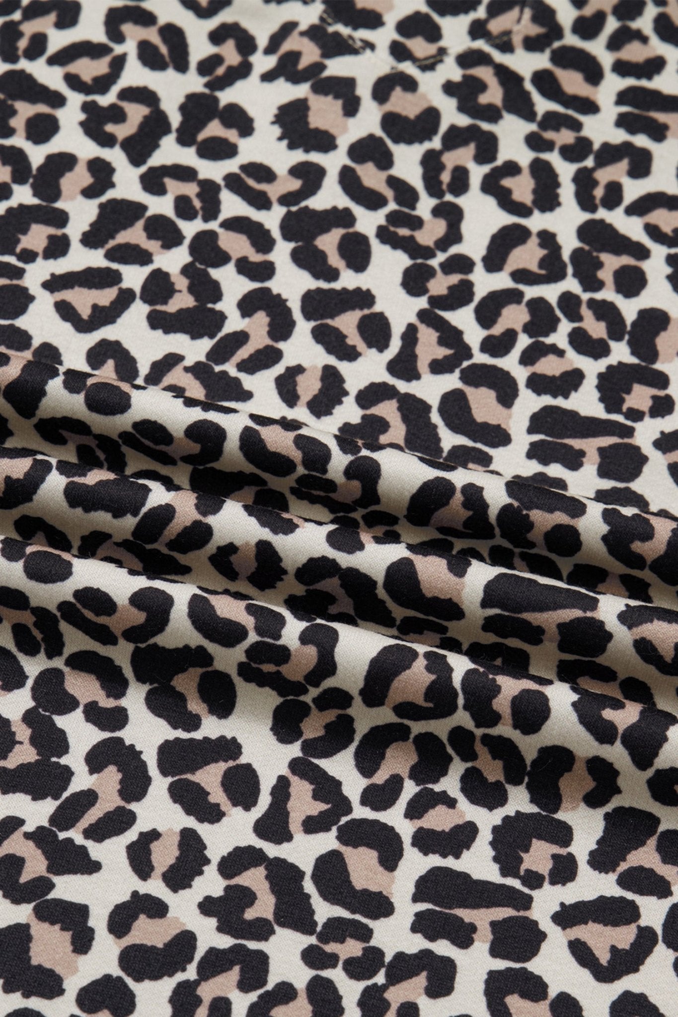 Leopard Stripe Patchwork Zip Collar Mini Dress - Rooted & Reckless Co.