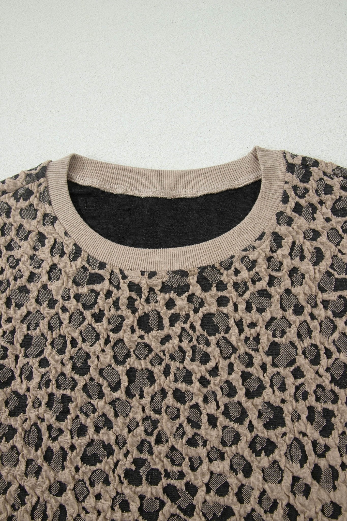 Leopard Textured Sleeveless Mini Dress - Rooted & Reckless Co.