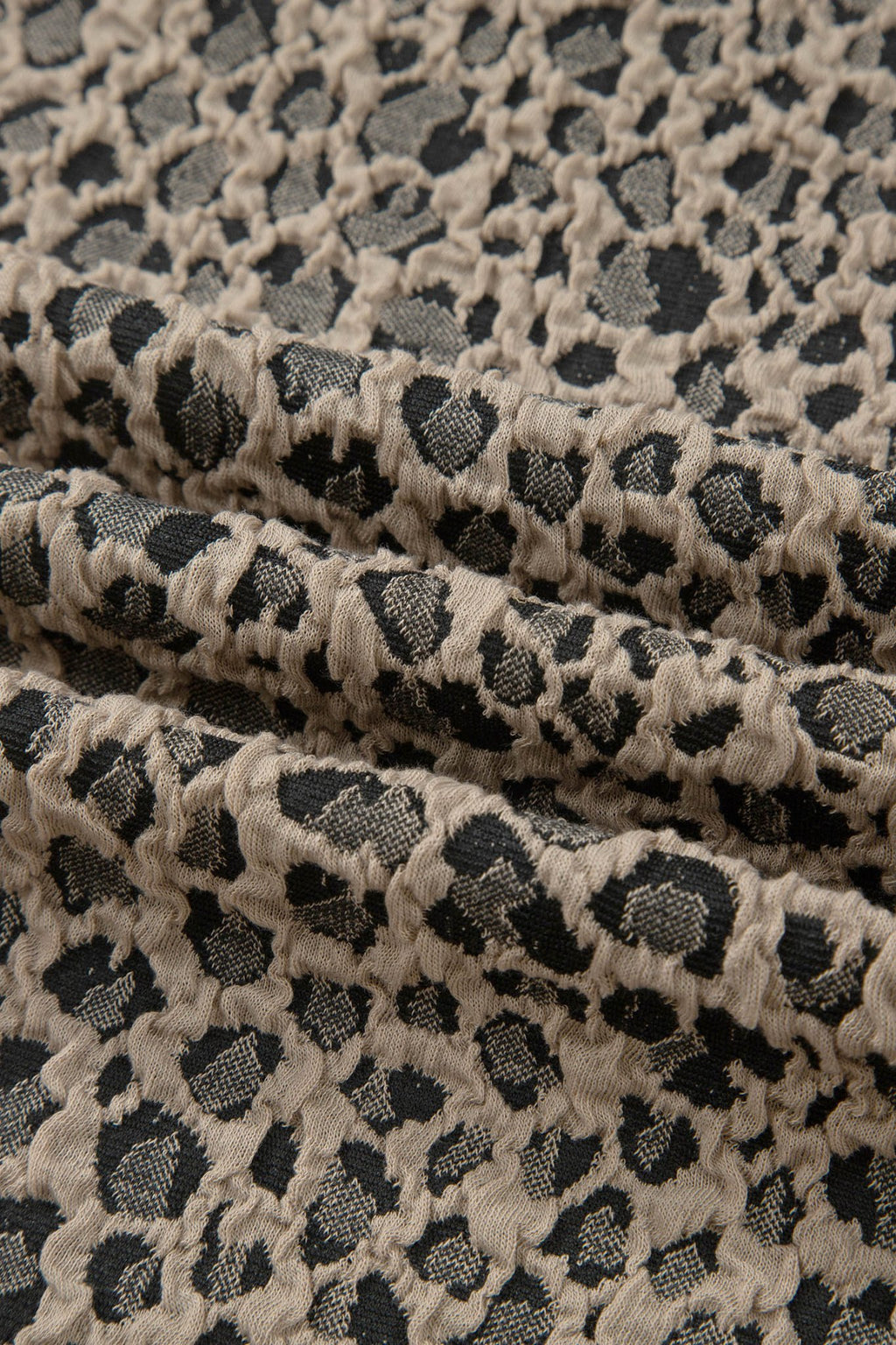 Leopard Textured Sleeveless Mini Dress - Rooted & Reckless Co.