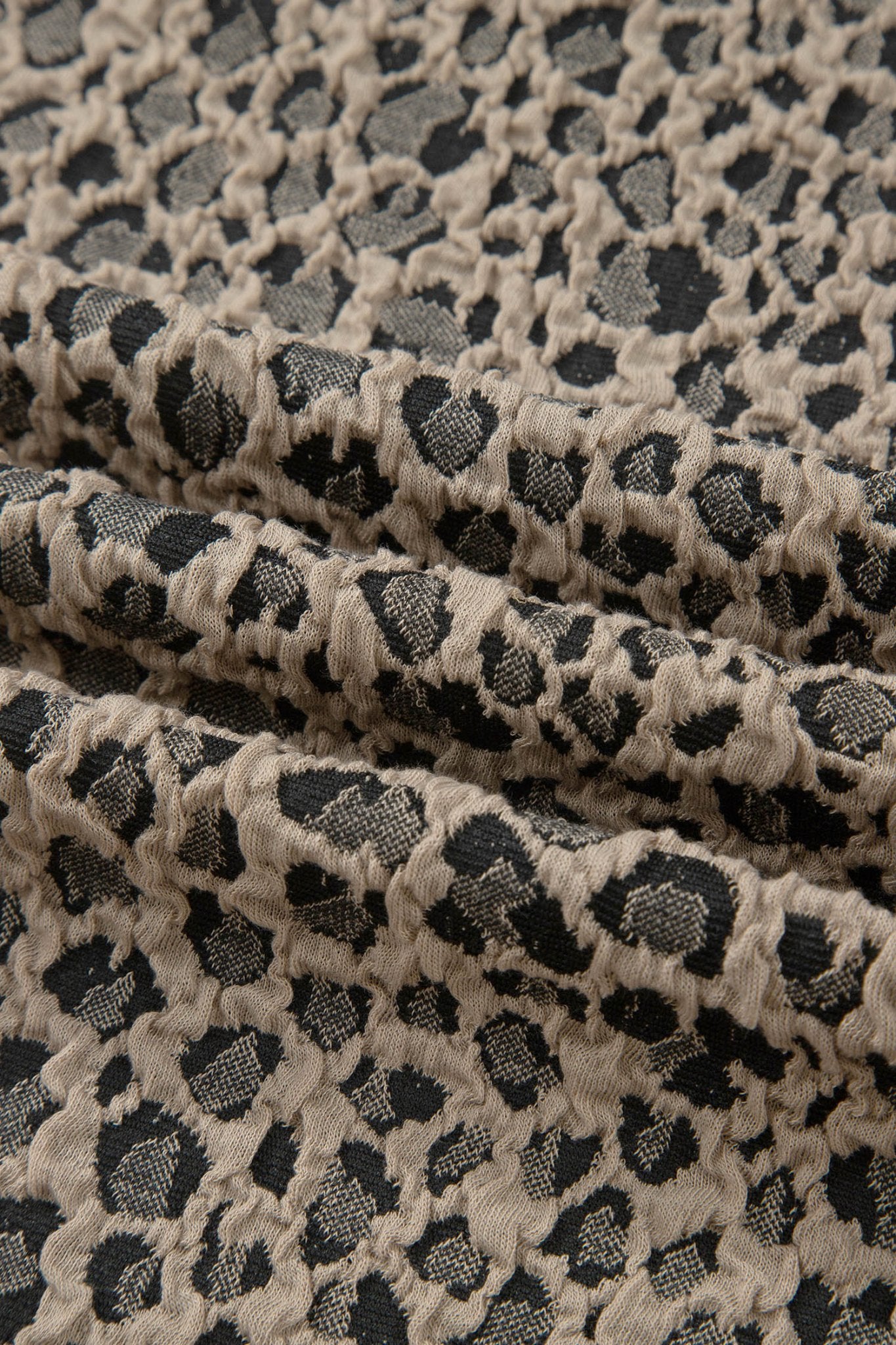 Leopard Textured Sleeveless Mini Dress - Rooted & Reckless Co.