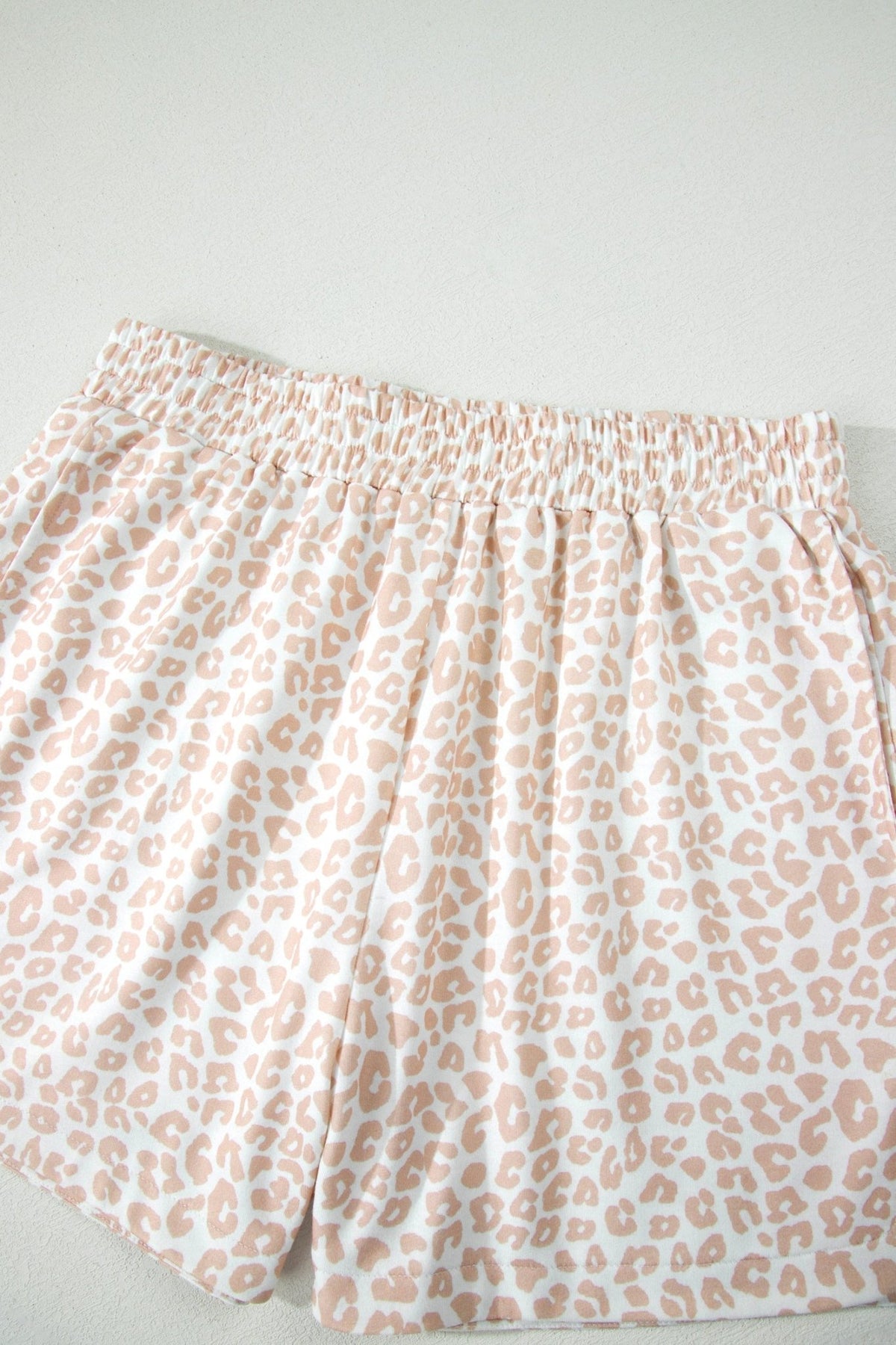 Leopard Zip Polo Top & Elastic Shorts Set - Rooted & Reckless Co.