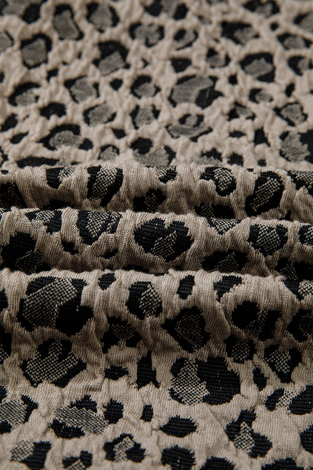Leopard Zip-Up Collared Cap Sleeve Top - Rooted & Reckless Co.