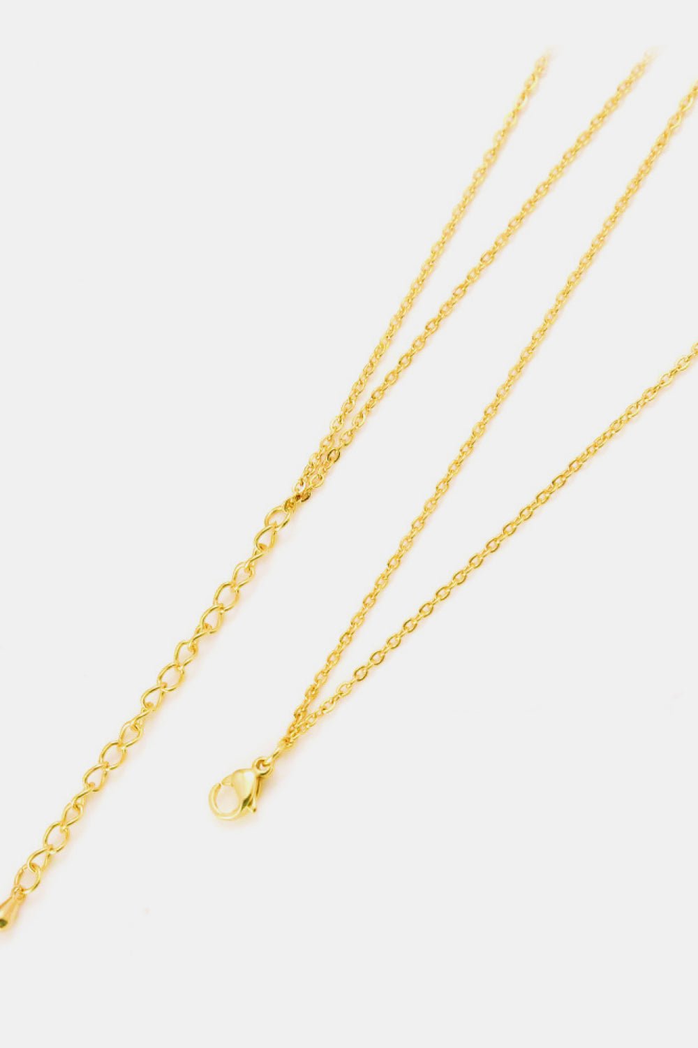 Linked Ring Pendant Chain Necklace - Rooted & Reckless Co.