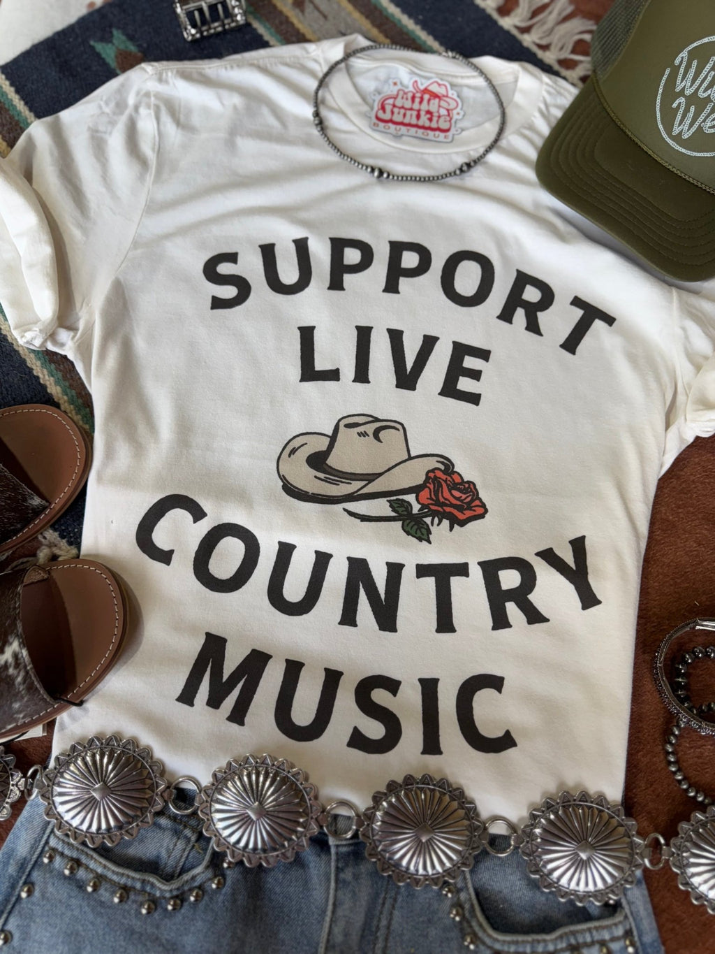 Live Country Music Graphic Tee - Rooted & Reckless Co.