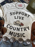 Live Country Music Graphic Tee - Rooted & Reckless Co.