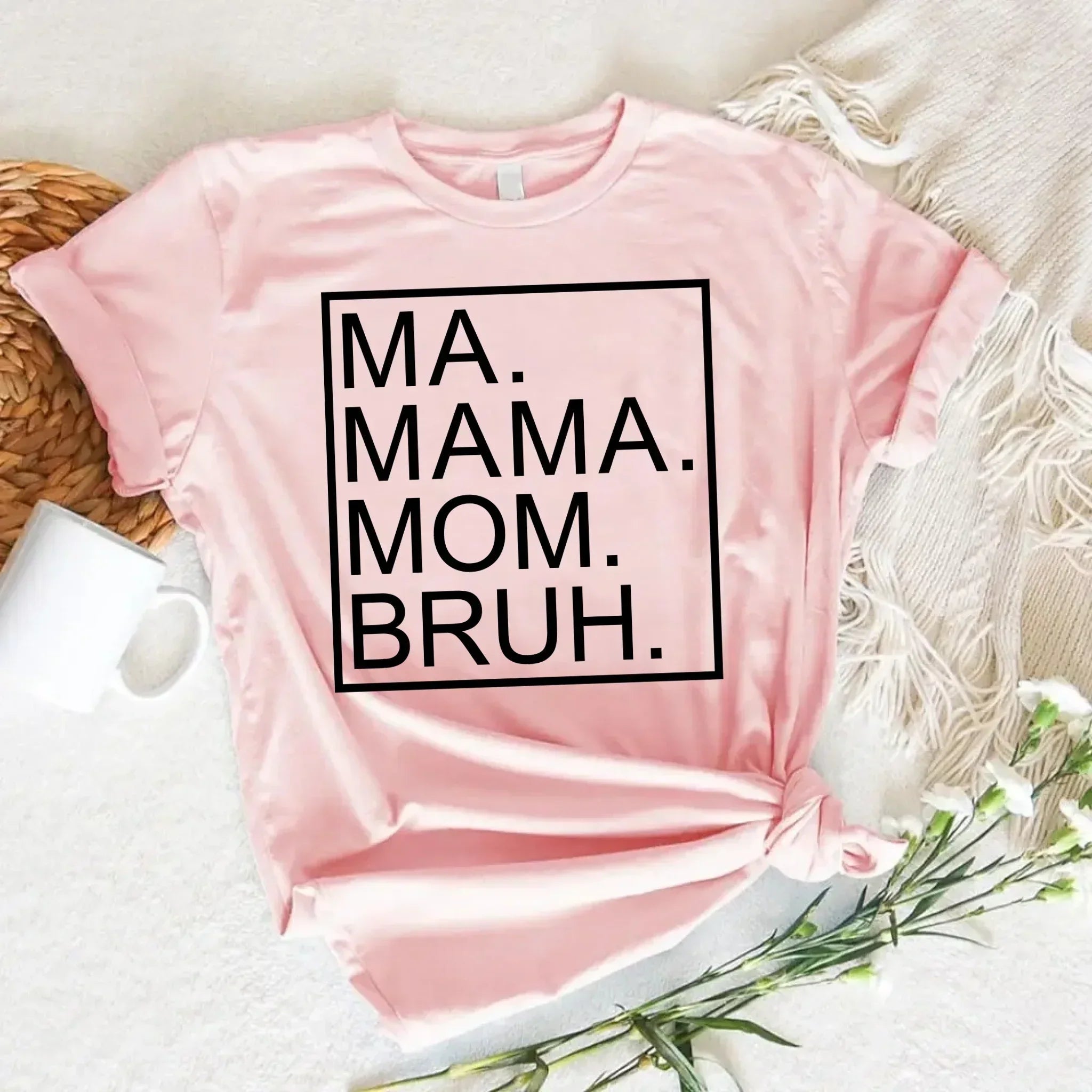 Ma Mama Mom Bruh T-Shirt – Funny Mom Sweatshirt Mother's Day Gift - Rooted & Reckless Co.