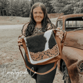 Magedalen Tooled Leather Cowhide Purse, Shoulder Bag - Rooted & Reckless Co.