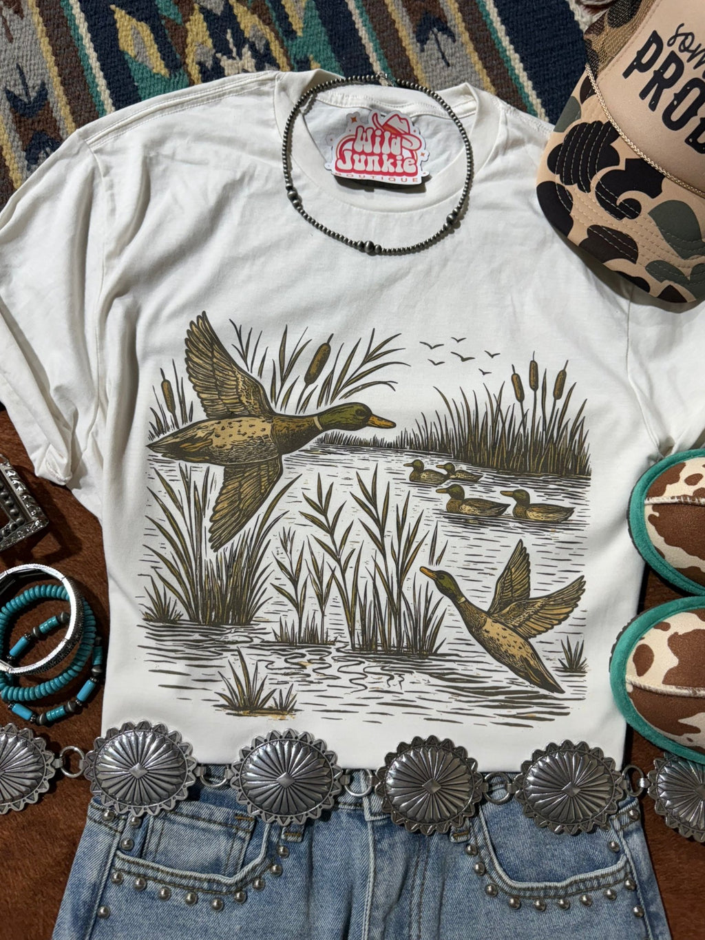 Mallard Creek Graphic Tee - Rooted & Reckless Co.
