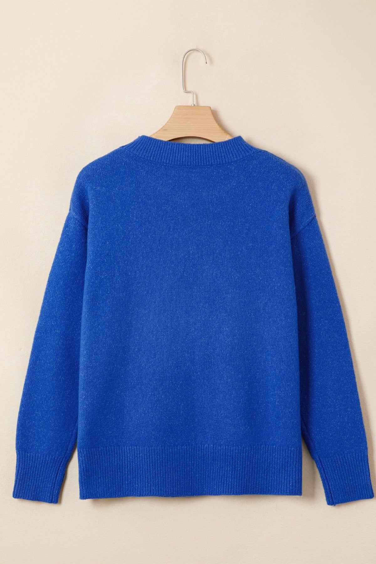Mallard Duck Drop Shoulder Long Sleeve Sweater - Rooted & Reckless Co.