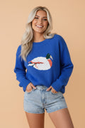 Mallard Duck Drop Shoulder Long Sleeve Sweater - Rooted & Reckless Co.