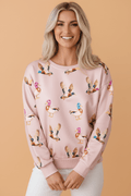 Mallard Duck Drop Shoulder Long Sleeve Sweatshirt - Rooted & Reckless Co.