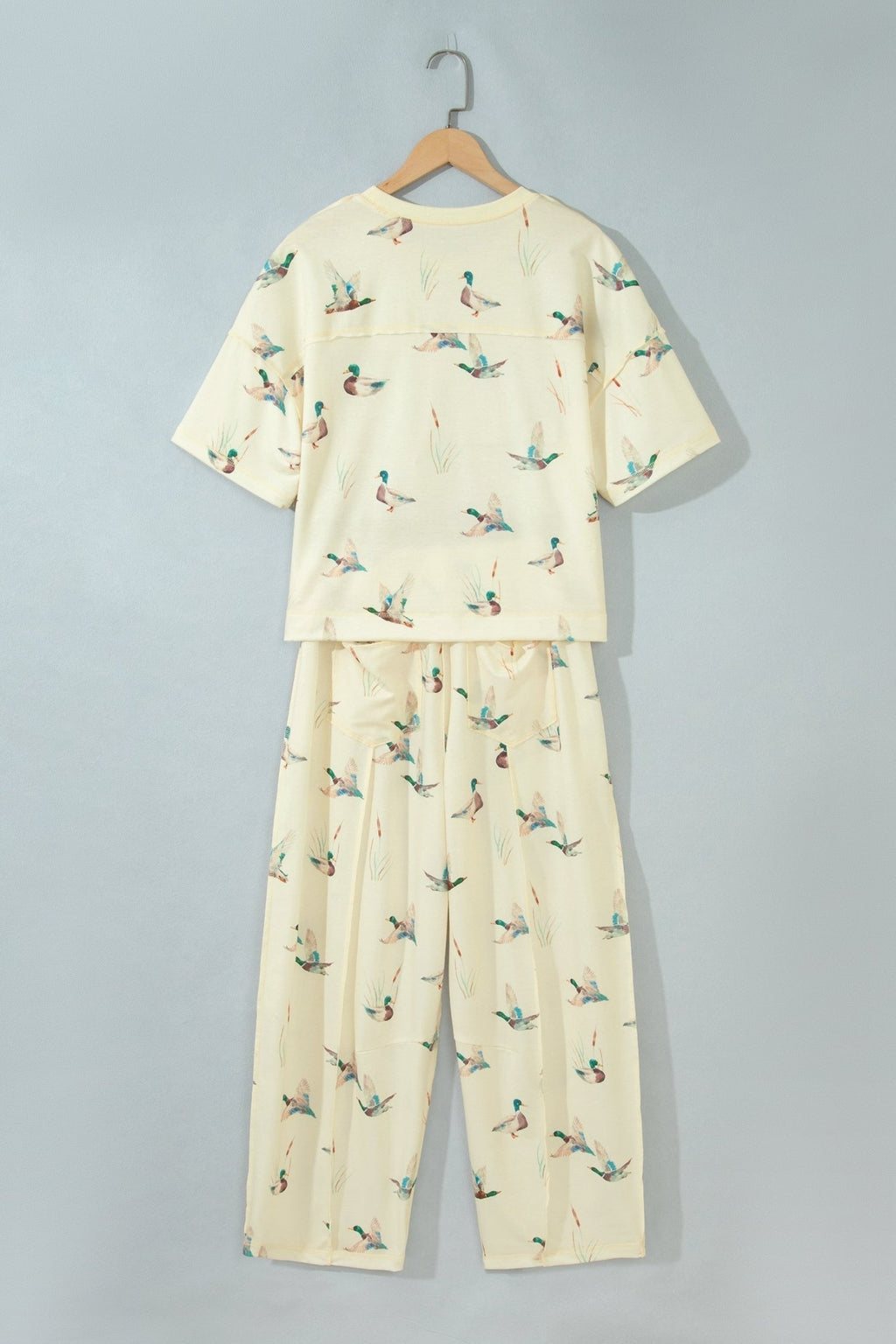 Mallard Duck Short Sleeve Top & Pants Set - Rooted & Reckless Co.